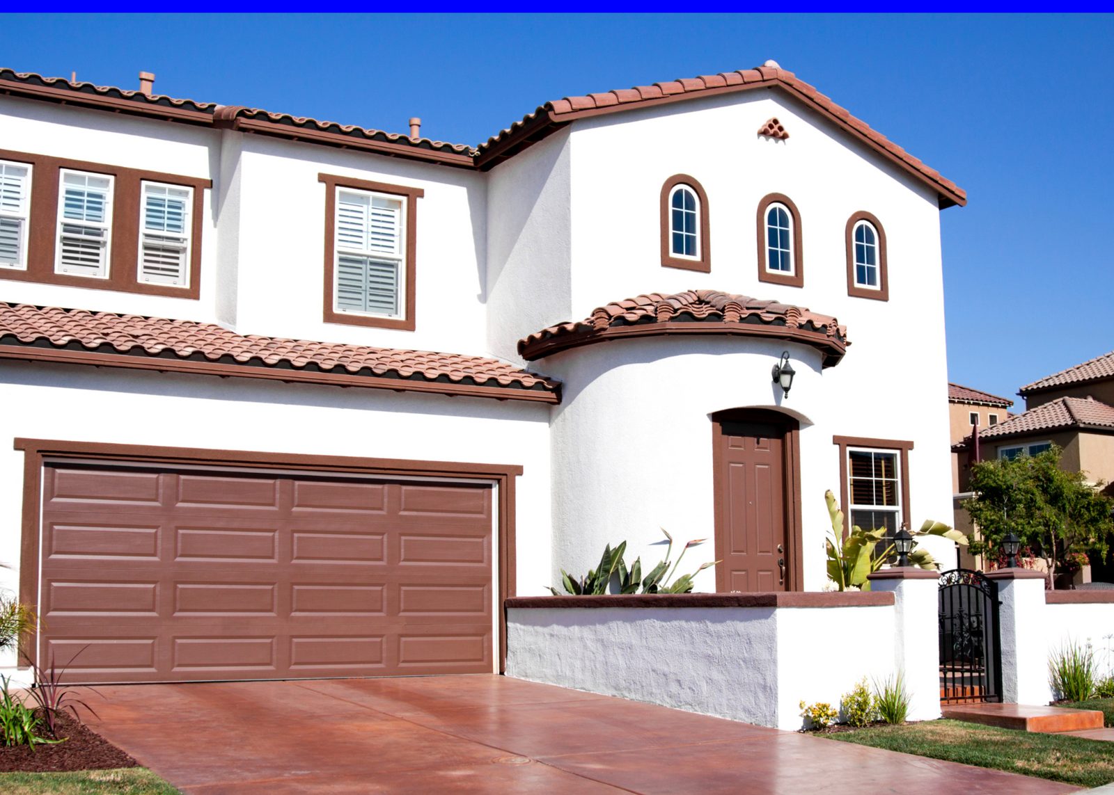 Exterior stucco repaint in North County San Diego