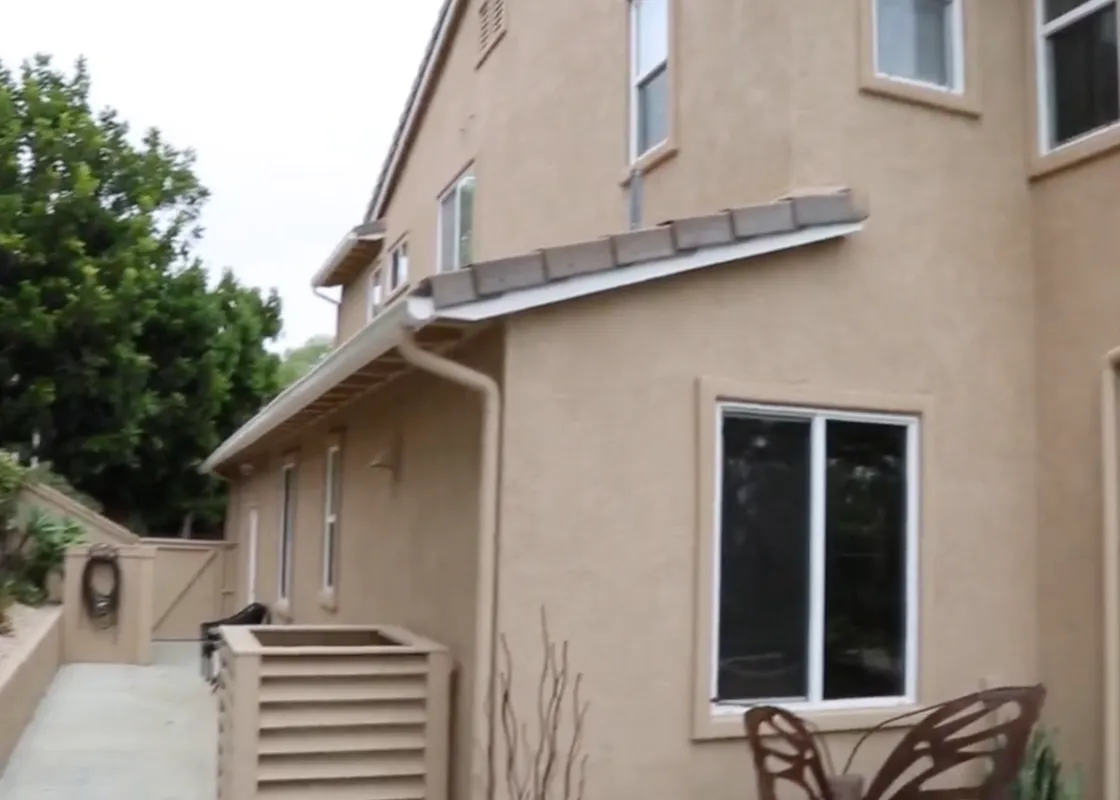 Stucco exterior repaint in North County San Diego